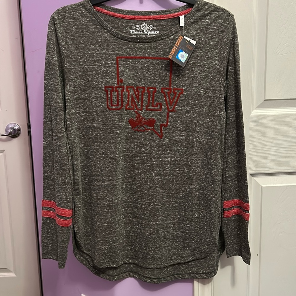 Three Square Collegiate Licensed UNLV Rebels women Long sleeve